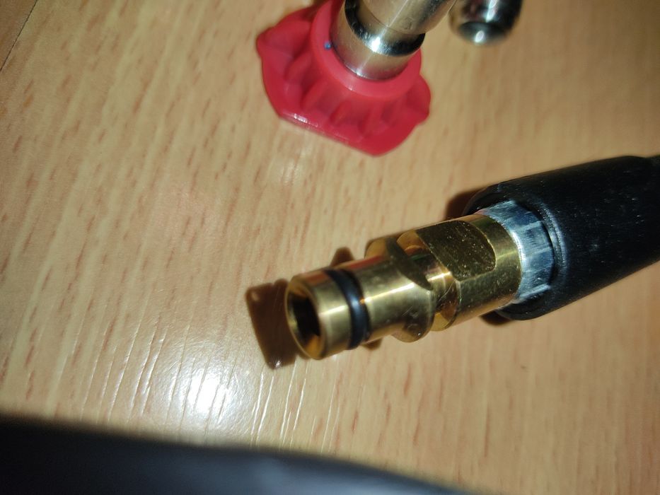 Mangueira para Karcher + kit bicos de lavagem nova