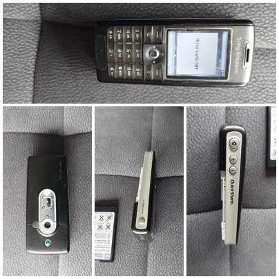 stare telefony Sony Ericsson T630, K550, C702 i bonus