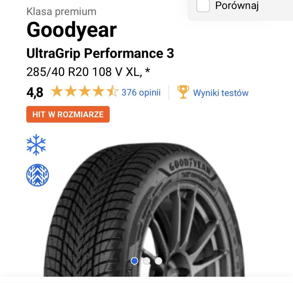 Goodyear UltraGrip Performance 3/Goodyear Eagle F1 Asymertic 6