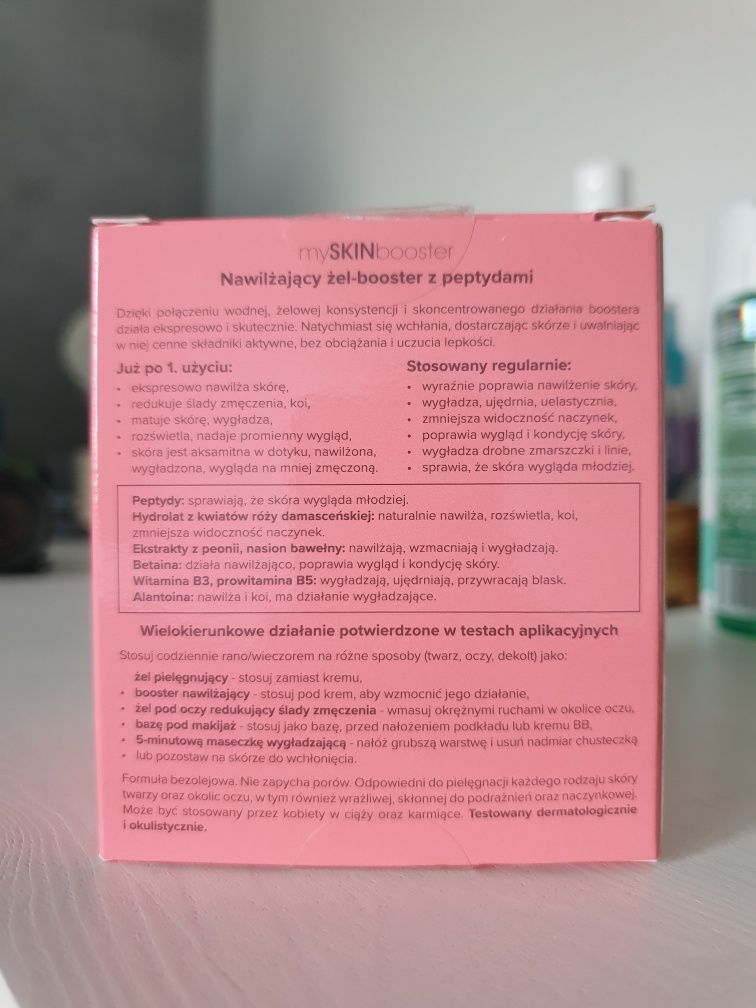 Miya nawilżający żel-booster z peptydami