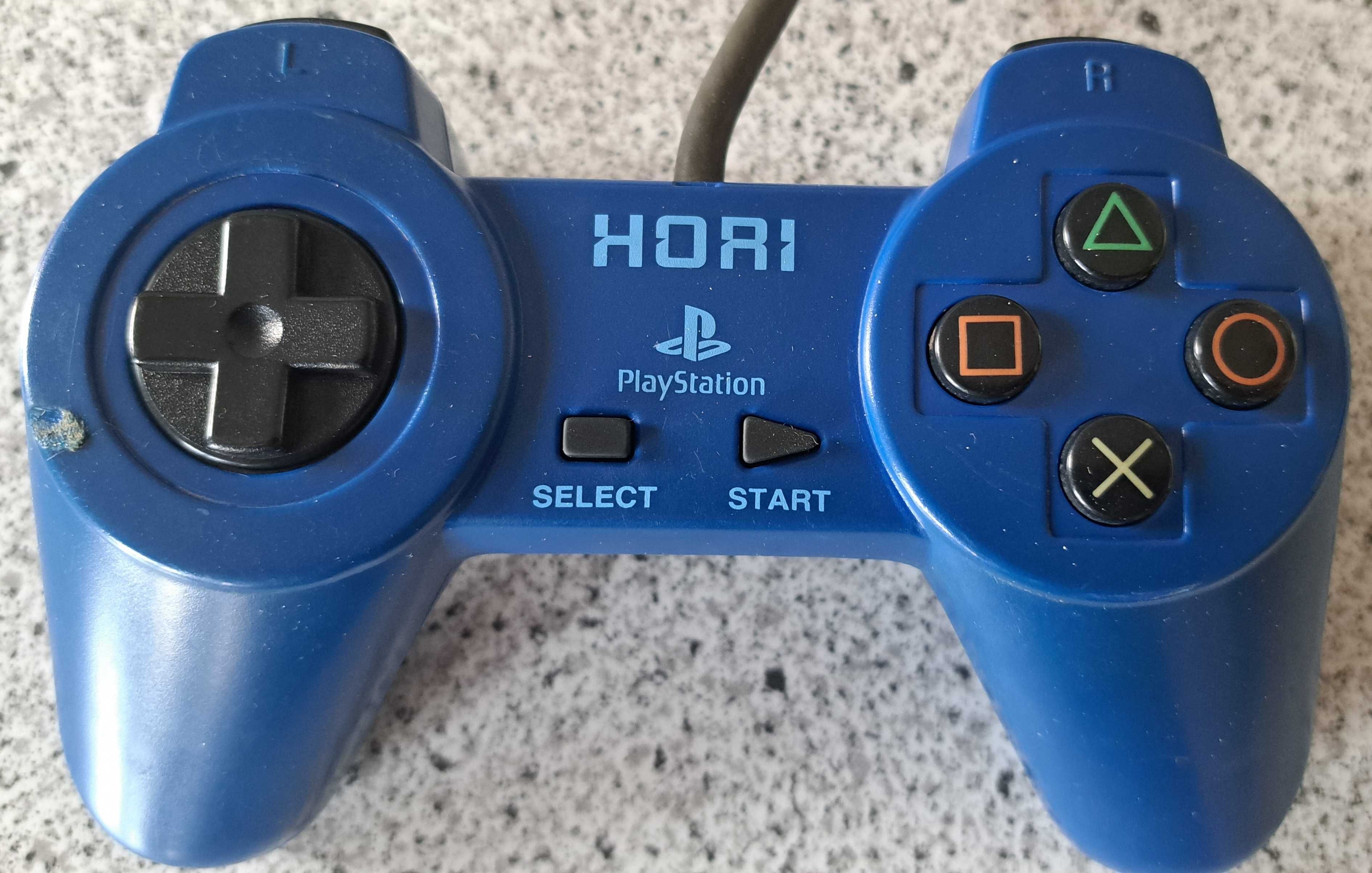 HORI PAD PS BLUE, SLPH-00033, licencjonowany do PS1