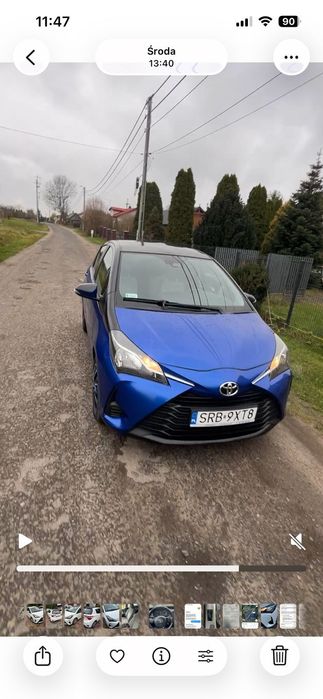 Toyota Yaris 1,5 LPG, Krajowy, II wł. Bezwypadkowy
