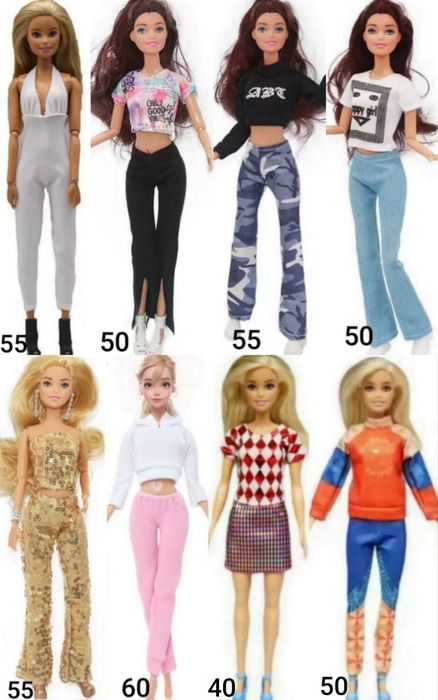 Одежда одяг платье джинси для Барби