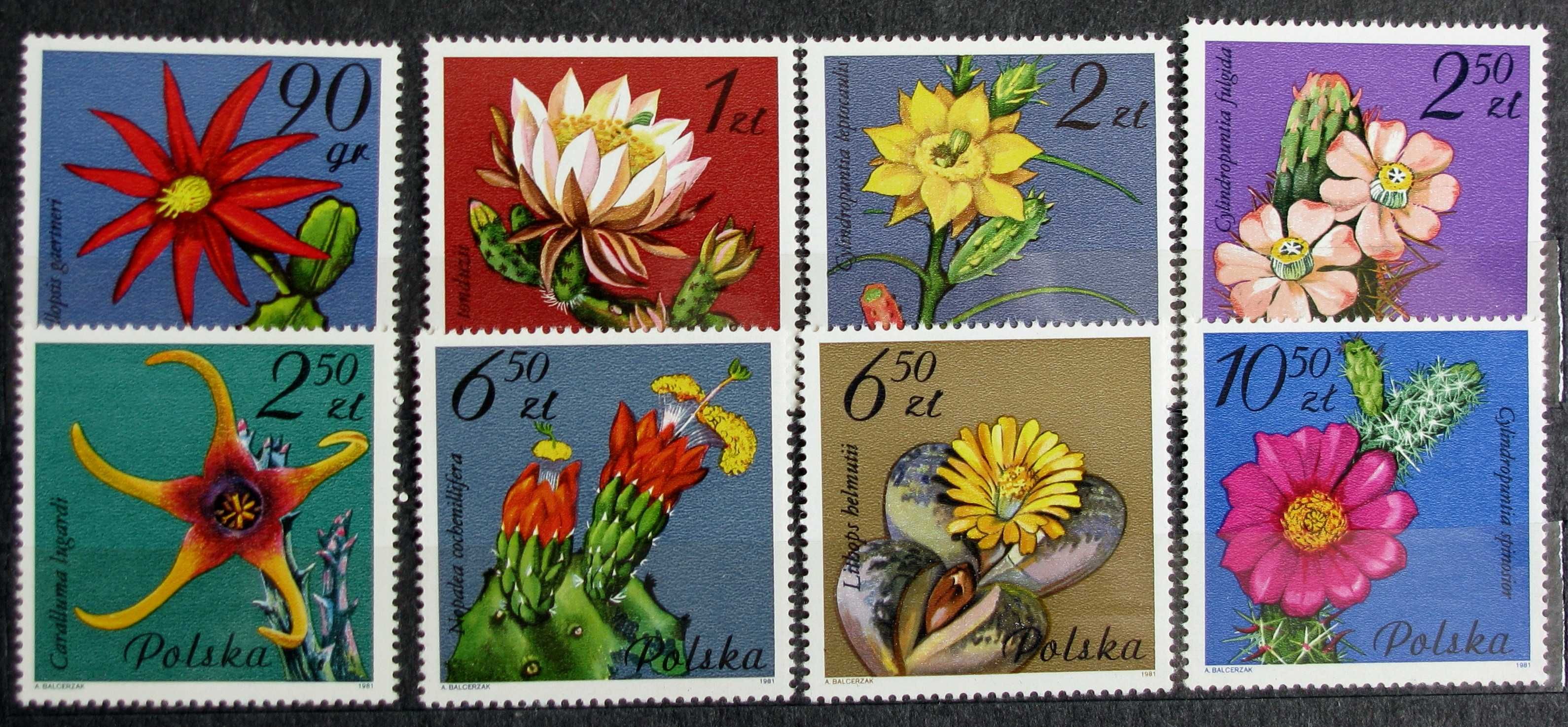 Znaczki pocztowe - rocznik 1981