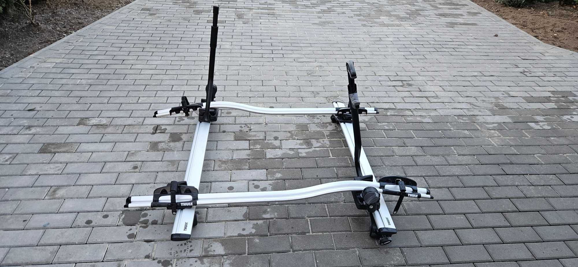 Bagażnik dachowy THULE na 2 rowery prawie jak nowy