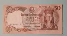 Nota 50 Escudos, 1964, Chapa 8, Banco de Portugal