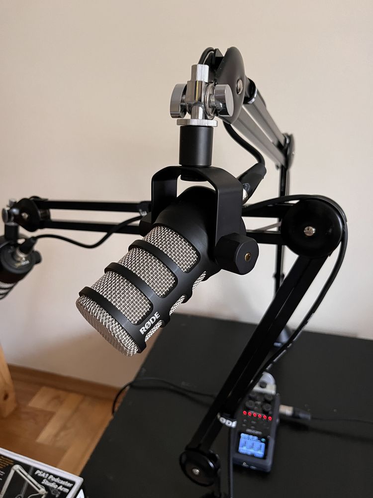 Rode PODMIC Zoom H6 Studio Arm PSA1  комплект для подкастів