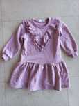 Vestido malva 4/6 anos H&M