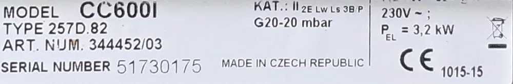 Газова плита з електричною духовкою б/у Gorenje GKS5C70HXF стан нової