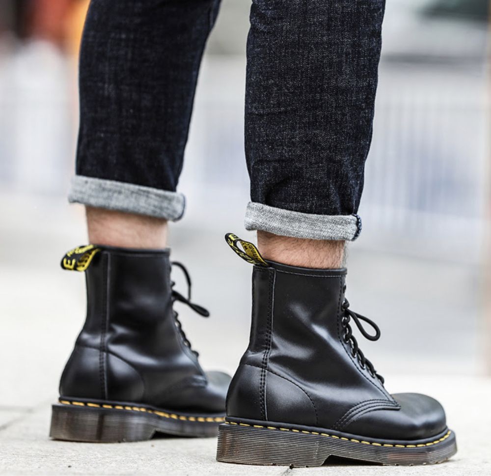 Glany botki traperki Dr Martin timberki klasyczne unisex goth emo punk