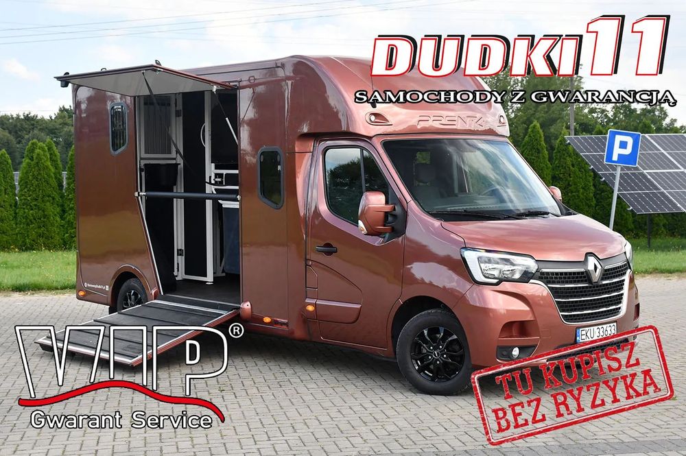 Renault Master Koniowóz  Koniowóz. Nowa Zabudowa Ogierowa. 2 Stanowiska. ŚLICZNY !!!