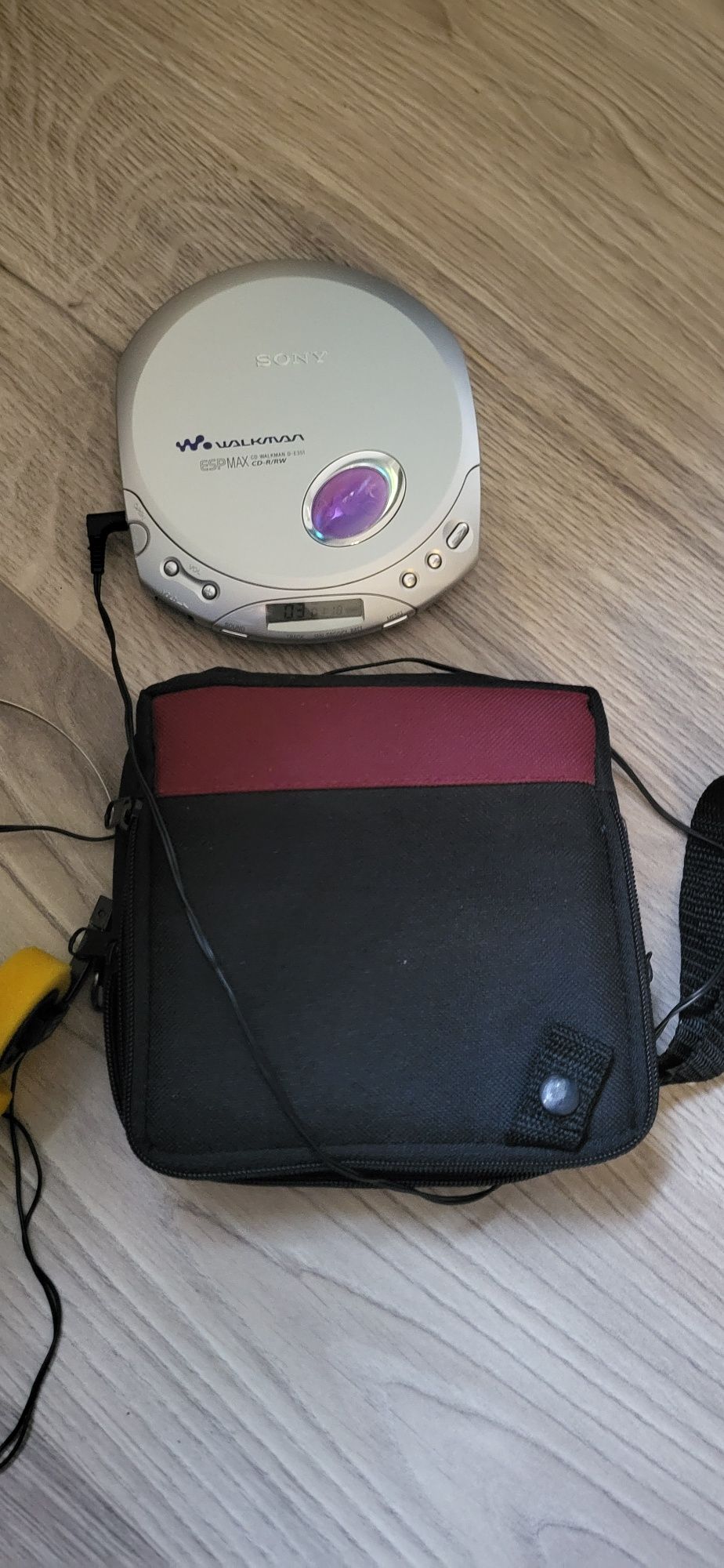Discman sony walkman d-e351 sluchawki Philips