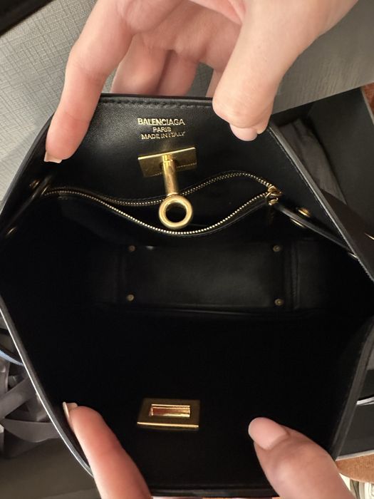 Balenciaga сумка   bel air small hobo bag in black