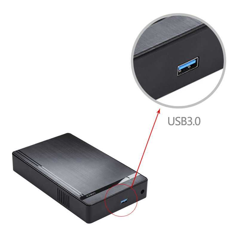 Внешний карман для HDD 3.5" SATA USB 3.0 - USB бокс для жесткого диска