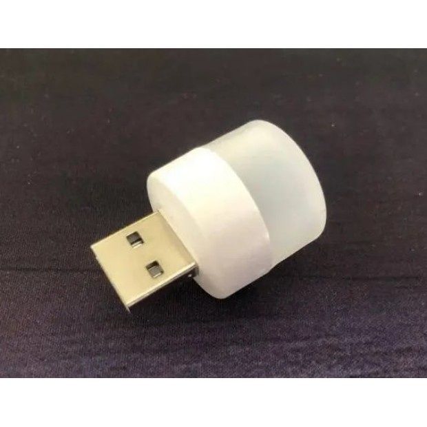 USB LED лампочка холодне світло