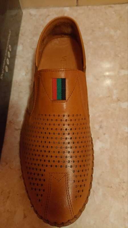 Mokasyny męskie Venezia r.42 nowe/paragon