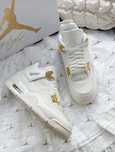 buty Espadryle JordanAirJordan4RetroMetallicGold Espadryle R.40