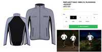 REFLECT360 рефлекторна куртка вітровка для бігу вело UK10/EU38 р.S