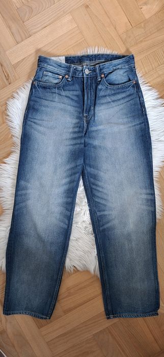 Jeansy H&M Loose rozm. 28/32 170 cm