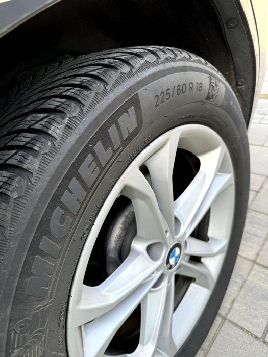 KOŁA zimowe MICHELIN ,BMW X3/M pakiet ,xdrive 2,0D, 225/60R/18, 4 szt.