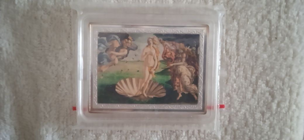 Monety Arcydzieła Malarstwa Światowego 10 Francs Kolekcjonerskie 5sztu