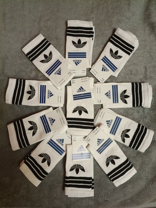 Skarpetki białe adidas