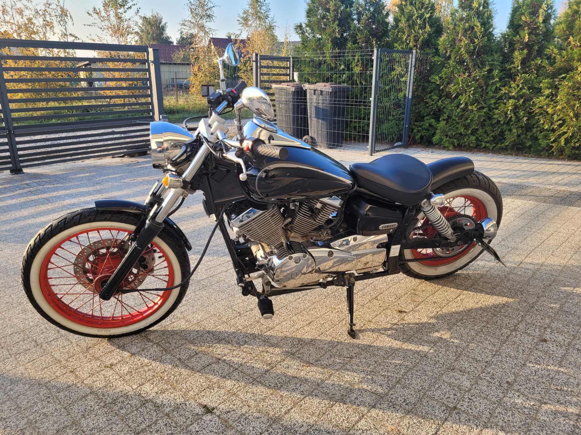 Motocykl Yamaha XVS Drag Star Bobber Custom 125 - kat B