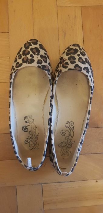 balerinki baleriny w panterkę Primark Atmosphere dla nastolatki 35-36