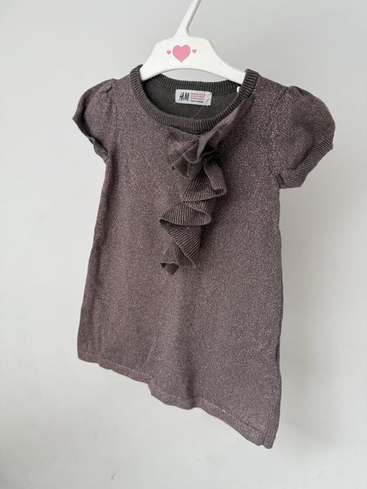 Jesienny zestaw ubranek dla dziewczynki 98 h&m