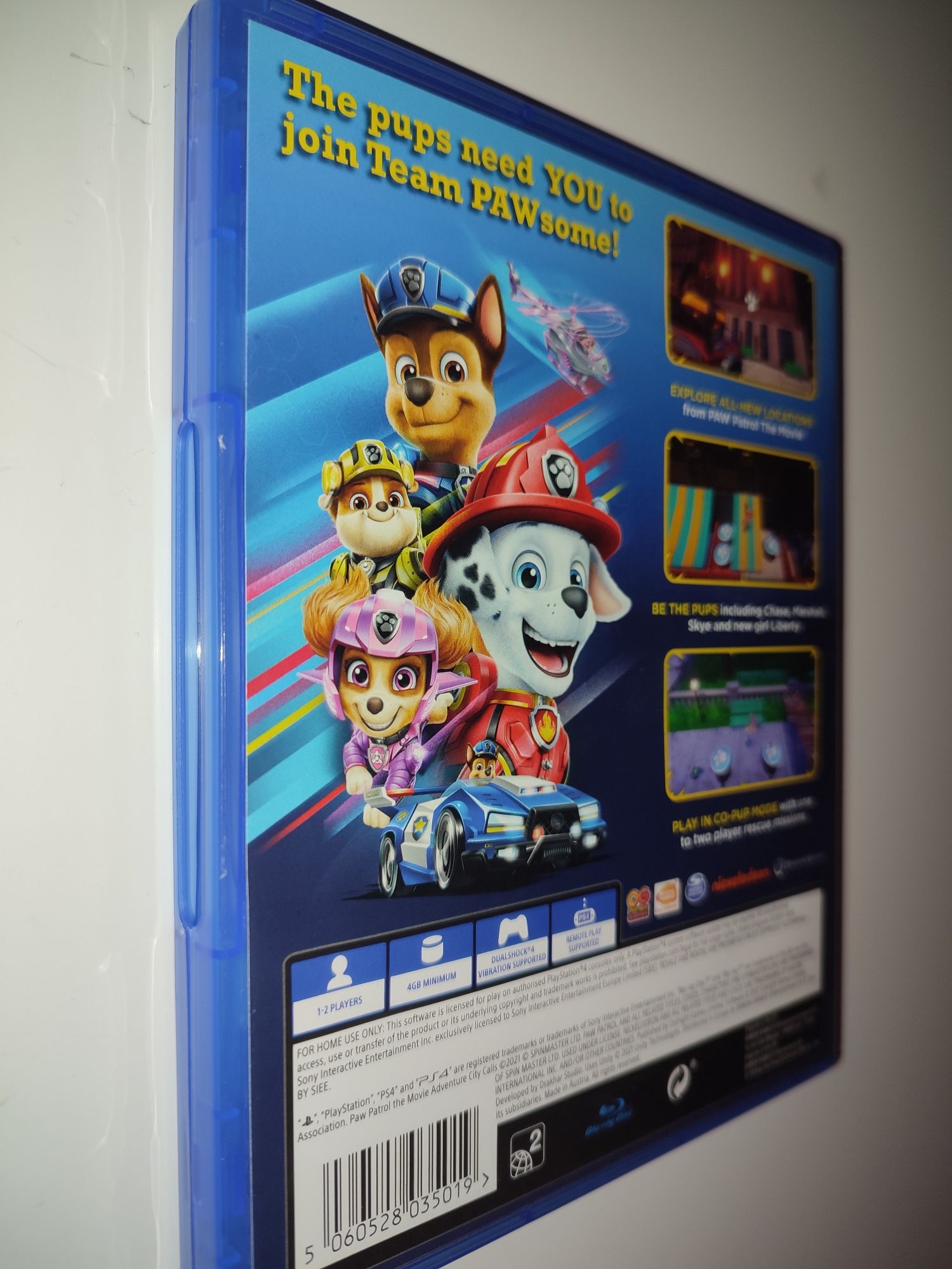 Gra Ps4 Psi Patrol PL Miasto Przygód Wzywa gry PlayStation 4 Crash