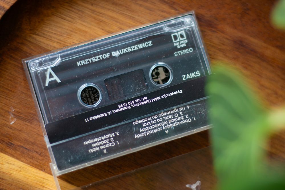 Krzysztof Daukszewicz kaseta audio z muzyką