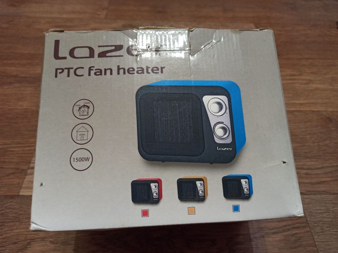 Тепловентилятор дуйчик Lazer PTC906-L
1500 Вт