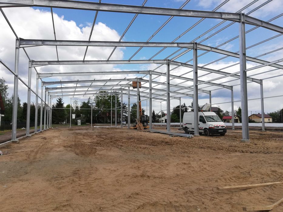 konstrukcja stalowa hali 29x40x6