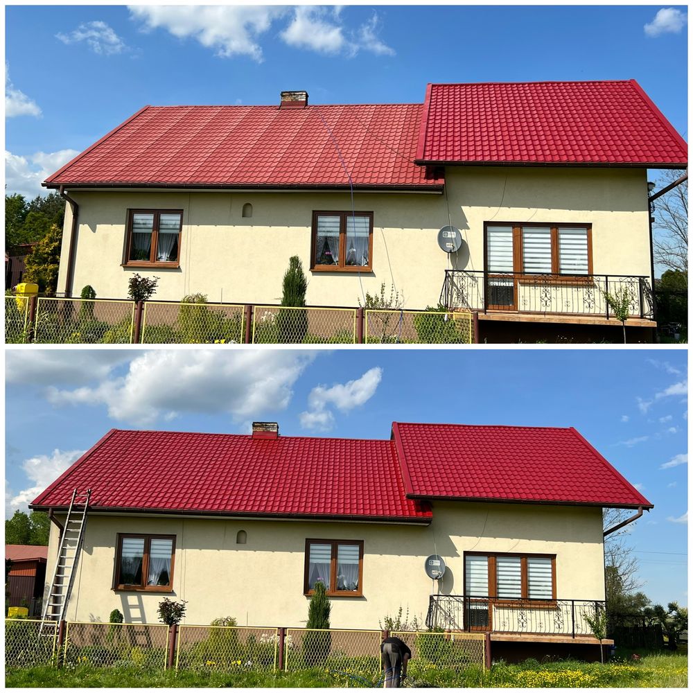 Mycie i czyszczenie kostki brukowej mycie elewacji malowanie dachów