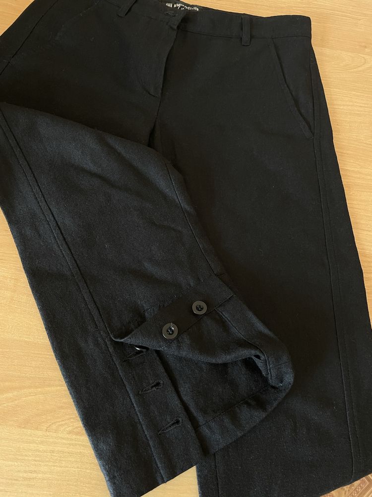 Брюки / капрі з вовни Ann Demeulemeester, оригінл