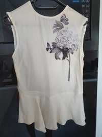 Top bluzka t-shirt  Zara r XS kwiat