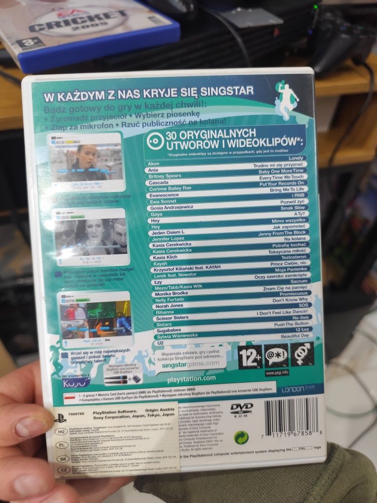 SingStar Eska Hity na czasie ps2 PlayStation 2  PL