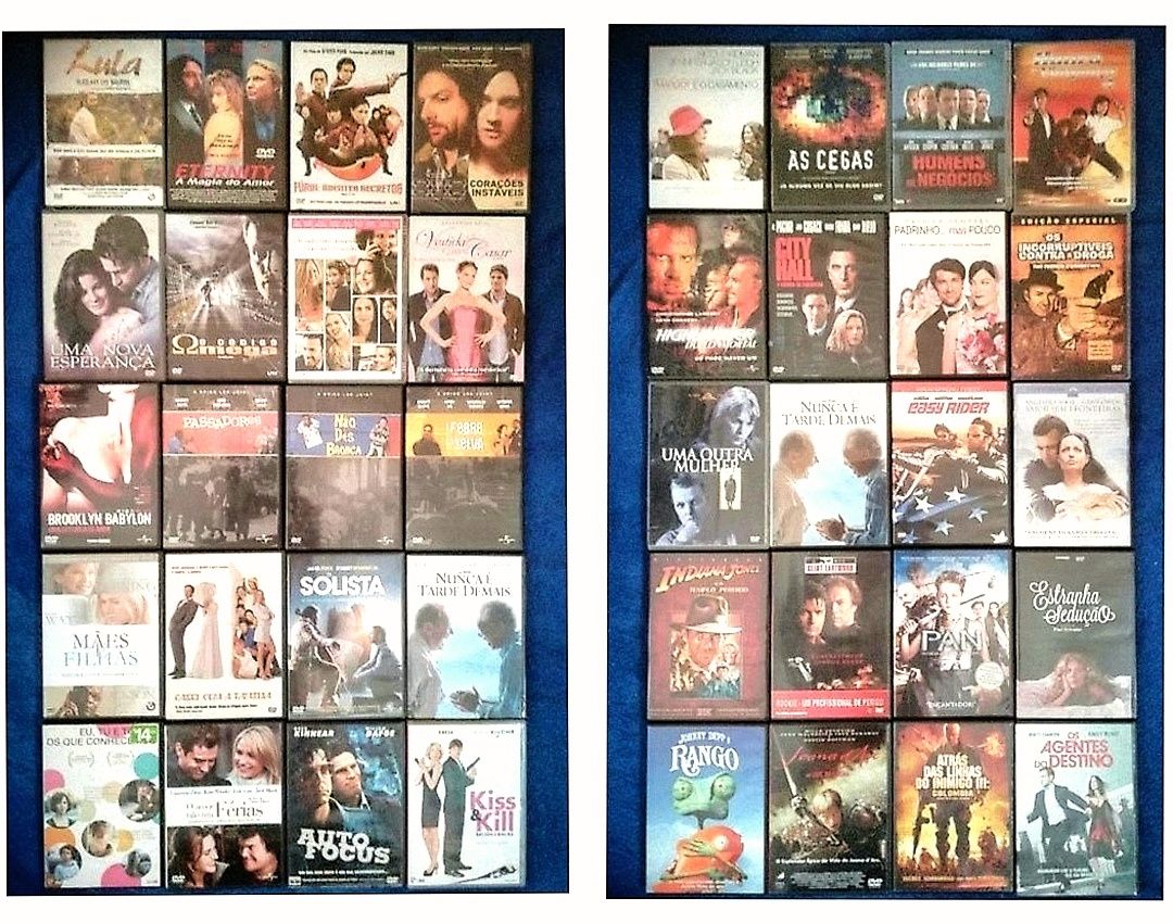 Lote 267 DVD's originais (Lote 7)