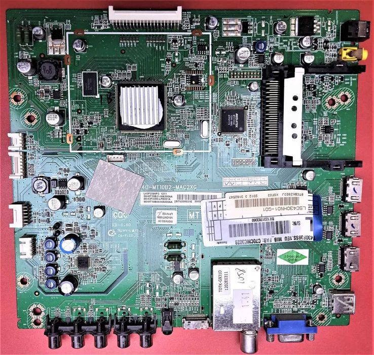 Main board 40-MT10B2-MAC2XG плата  TCL L43F3390FC