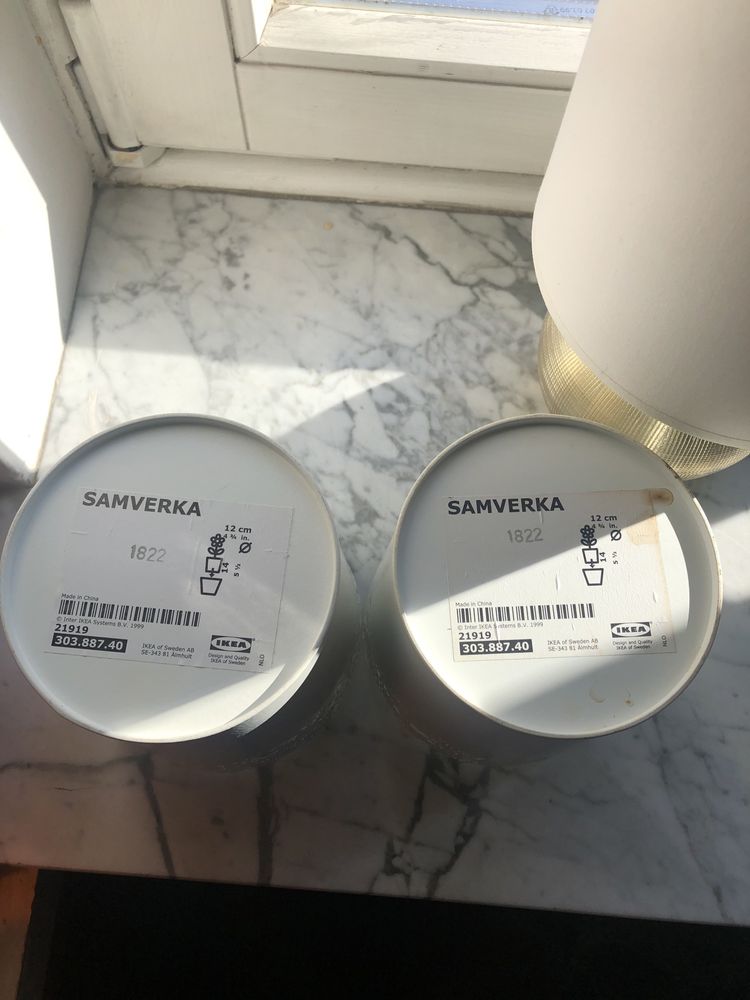 Azurowe oslonki metalowe IKEA