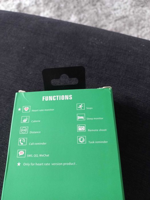 Vendo smart bracelet como novo em caixa