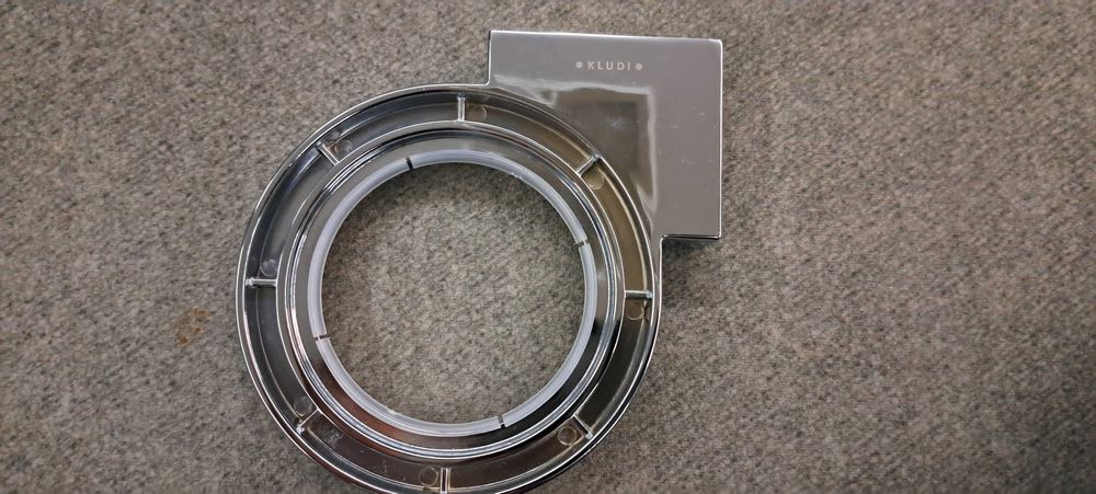 Uchwyt na pojemnik na szczotkę do WC,  Kludi