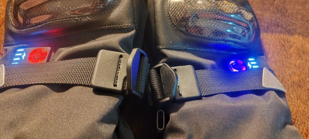 Мото перчатки с подогревом