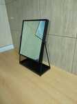 Metalowe lustro stołowe IKEA Karmsund 23x27 cm
