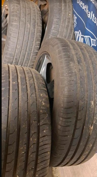 Felgi aluminiowe 16" z oponami VW GOLF, PASSAT, itp