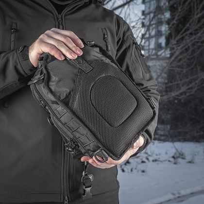 M-Tac сумка Urban Line City Hunter Hexagon Bag Black барсетка