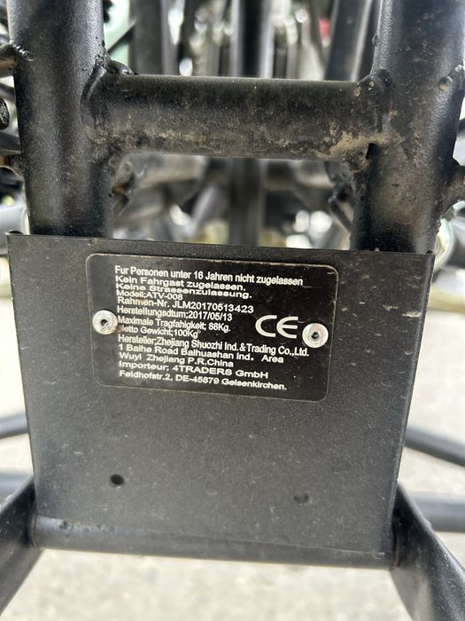 Quad 125 ccm 3+R Ładny Stan