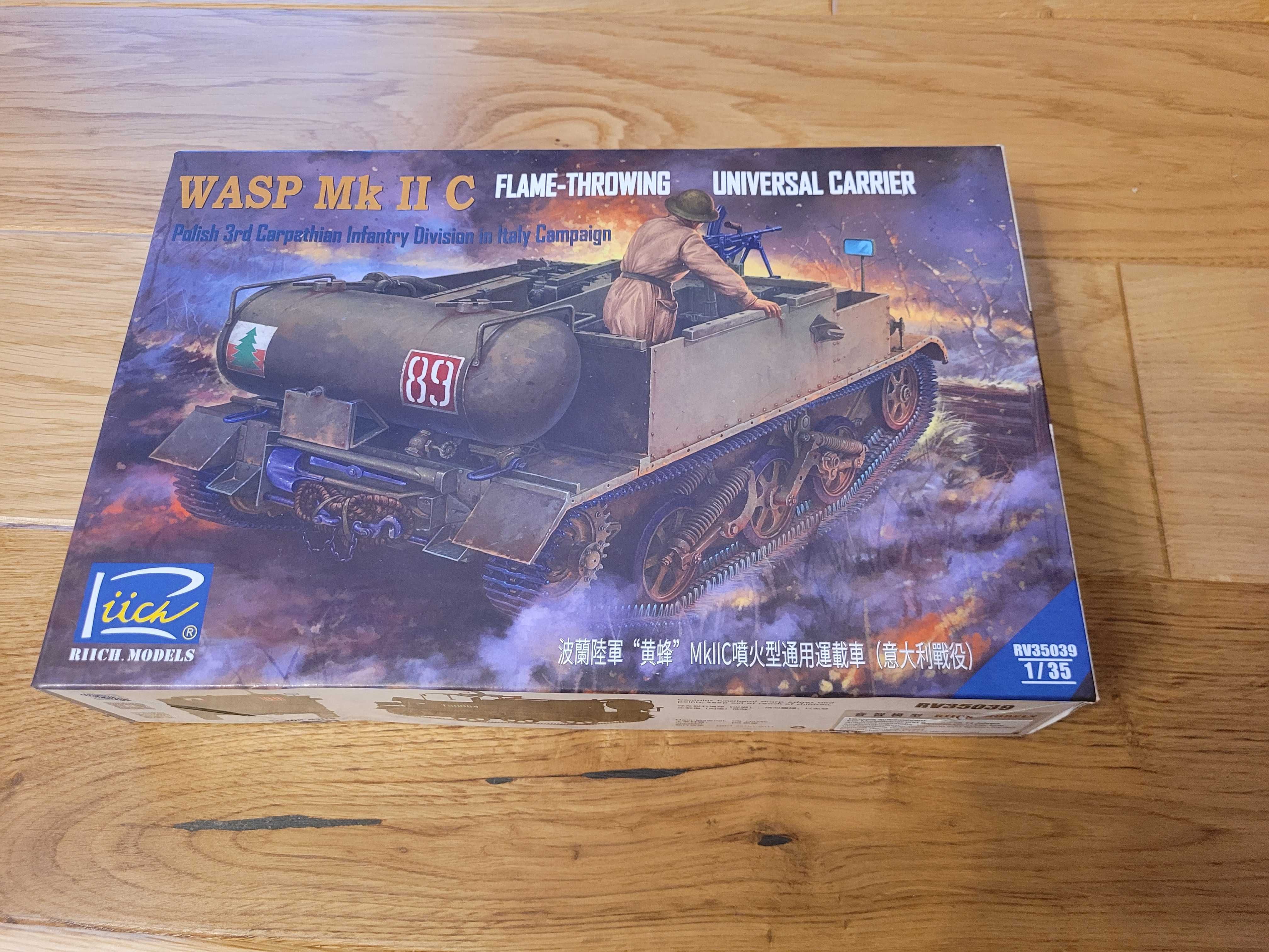 * Riich Models - 1:35 * Polish Army Universal Carrier Wasp Mk.IIC