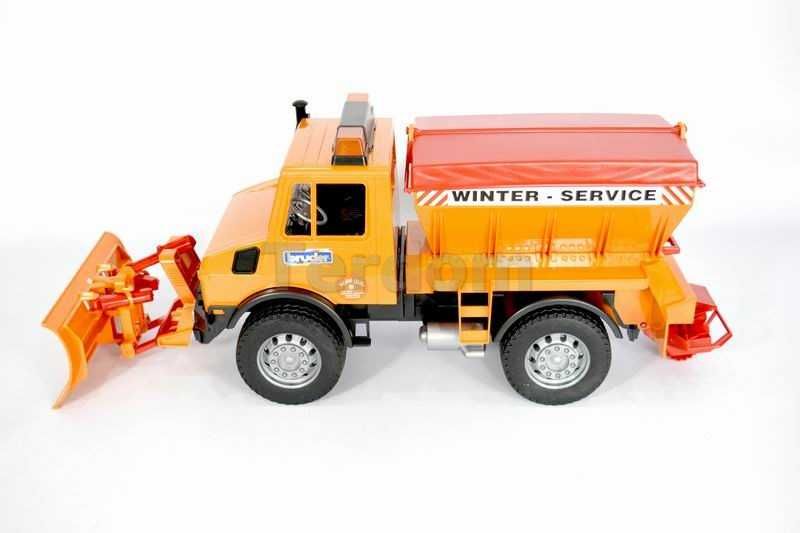 MB Unimog odśnieżarko piaskarka - BRUDER 02572