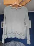 Sweter miętowy H&M
